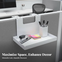 Minimalist Design Partition divider holder Space Saving Cubicle Partition holder adaptable Use Plant Holder Sturdy for Students, Windowsill, Workspace, Study Room