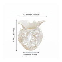 Fairy Vase Cup Ornamental Figures Vanity Brush Cup Open Top