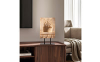 Candlestick Ornament Carved Sculpted Candle Holder Architectural for Living Room