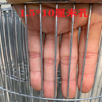 Galvanized Wire Mesh for Poultry and Rabbit Cages, 1.5x10 Hole Size