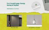 E27 LED Strip Bulb, 3-color, bright