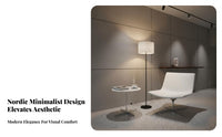 Molded Shell Armchair Nordic Design Single Sofa Minimalist Aesthetic Ergonomic Spinerest for Readers, Bedroom, Study