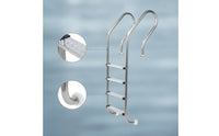 4-Step Pool Ladder No-Boring Stainless Steel Pool Ladder Rust Resistant for Homeowners, Inground Pools