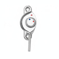 Pane Lock, Sliding Pane Lock, Curved Sash Lock, Aluminum Alloy Security Latch, kid protection, Easy Installation, for Sliding Doors and panes, Home, Office