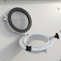 Tempered Glass Porthole Shatter-resistantProof Yacht Porthole Easy Click-In