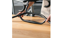 Ergonomic Shape Alloy Gravel Handlebar Wide Control Area Gravel Drop Bar Long-Lasting Touring Bike Handlebar Lightweight for Cyclists, Travel, Long Rides