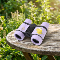 Handheld 4x30 Binoculars Compact Cartoon Binoculars Lightweight Optics Portable for Children, Toddlers, Adventurers, Outdoor Play, Nature Walks, Backyard