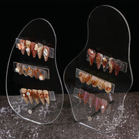 Irregular Clear Acrylic Nail Art Display Board Photography Prop