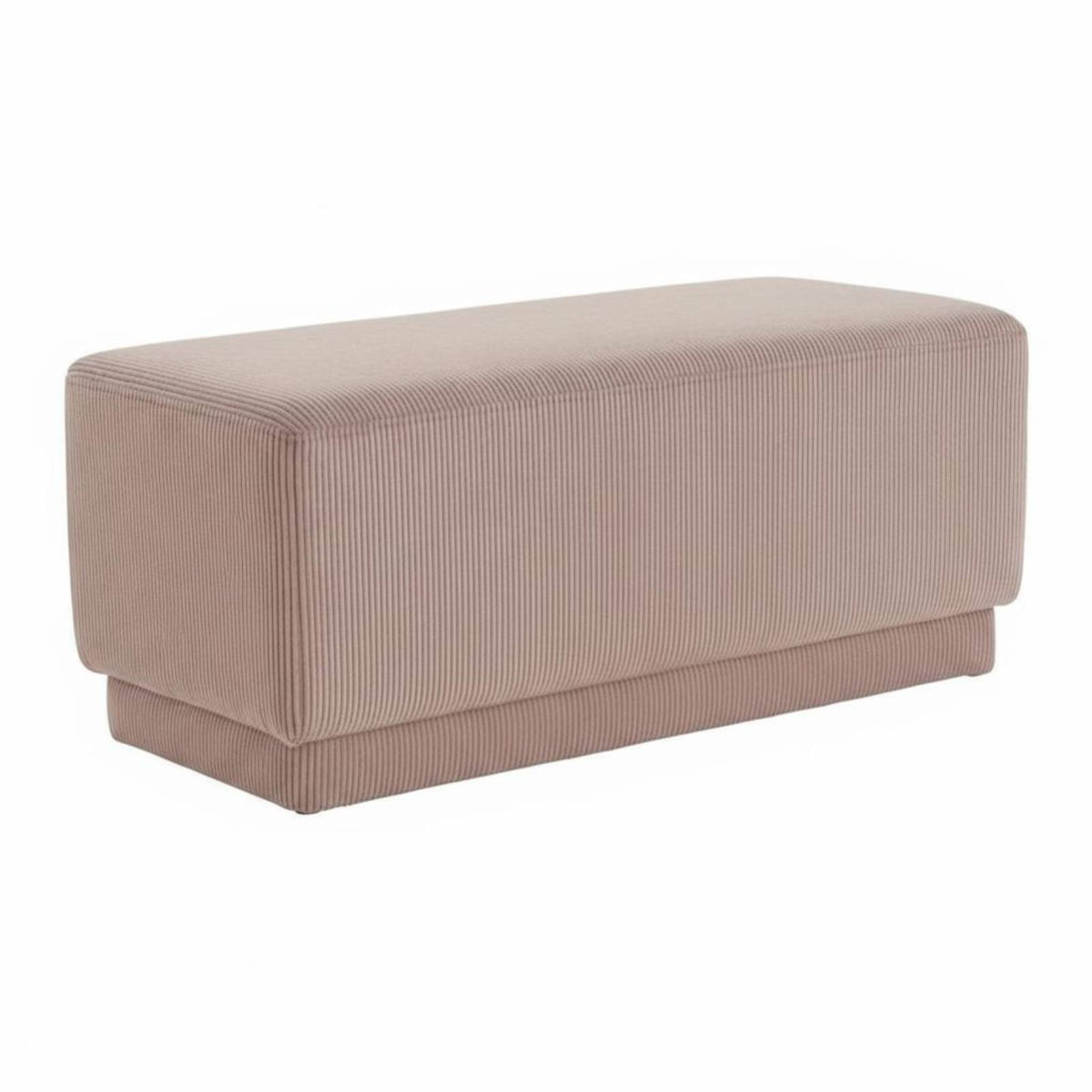 Long Rectangular Shape Corduroy Entryway Bench adaptable Usage End-of-Bed Bench Multi-Purpose Accent Seating Modern Design for Bawayique Owners, Interior Decorators, Young Adults, Living Room, Hallway, Retail shop, perusing corner