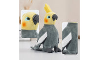 Parrot Stuffed Toy Soft Stuffed Parrot Bird Stuffed Animal Compact Cuddly for Children, Desk, Nursery