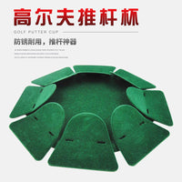 Golf Putting Cup with Multiple Angles - Indoor/Outdoor Practice Aid
