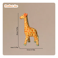 Decorative Figurine Freestanding Hand-Painted Figurine Sculpted Figure Matte Statuette Compact for Collectors, Bookshelf