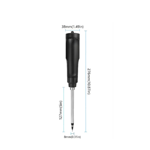 2-in-1 Soil EC Meter Hanging Loop Soil EC Meter Quick Accurate Measurement