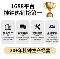 跨境复古卧室书房客厅铁艺挂钟北欧装饰时钟圆形罗马静音钟表时尚