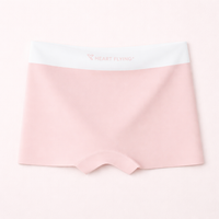 Women's Boxers Underwear with Ice Silk Cooling Material for Summer, High Waist Breathable Shorts for Under Skirts and Dresses