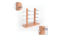 Eyeglass Display Rack Countertop Sunglass Display Rack Wooden Sunglass Holder Stand for Retailers, Collectors, Optical Shops, Countertops, Salons