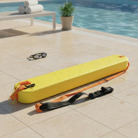 Long-Lasting Two-Person Rescue Tube Lightweight Rescue Buoy with Strap for Swimmers, Swimming