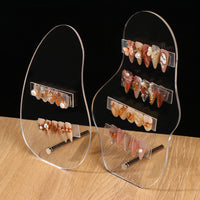 Irregular Clear Acrylic Nail Art Display Board Photography Prop