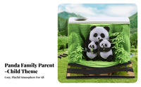 Creative Gift Tear-Away Panda Sculpture Multifunctional Panda Paper Carving Block Multi-Functional for Students, Desktop, Study Desk, School