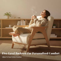 Foldable Sleeper Armchair Space-Saving Design Sofa Bed Minimalist aesthetic Easy Setup for Young Adults, Bedroom