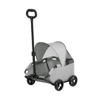 Pet Stroller with Telescopic Handle Lightweight Foldable Pet Stroller Sturdy