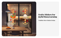 Housewarming Window Sticker, Electrostatic Decorative Decal, Kitchen Glass Door