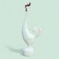 Chicken Figurine Housewarming Gift Home Decor Glossy Finish