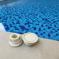 Heavy-Duty Pool Ladder Accessory Rust-Resistant Pool Ladder Support Stainless Steel Hardware Sturdy for Maintenance Teams