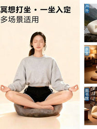 静心冥想坐垫全莲花简易坐瑜伽垫加厚海绵多坐姿适用