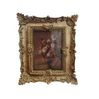 Tabletop Picture Frame Ornate Vintage Picture Frame Vertical for Bedside Table