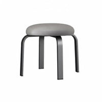 Light Luxury Design Stackable Padded Stool Space-Saving Footstool Multifunction Household Furniture Sturdy for Families, Homeowners, Students, Living Room, Entryway, Small Apartment, Bedroom