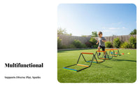 Multi-Purpose Multifunctional Agility Ladder Long-Lasting Speed and Agility Training Ladder Quick Setup Up Quick Setup for Children, Athletes, Home Gym, Outdoor