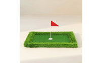 Foam-Backed Putting Mat Turf-Like Golf Practice Mat Artificial Putting Green Premium for Golfers, Home, Backyard