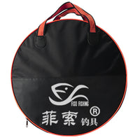 Waterproof Wear-Resistant Fishing Tackle Bag Canvas Handbag for Fishing Net Disc