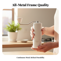 Hand Crank Coffee Grinder, Adjustable, Home, Desk