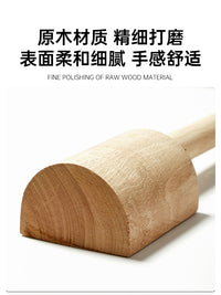 陶艺实木拍泥板泥塑软陶泥工具木搭子棒槌带齿拍板陶瓷工具批发