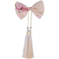 DIY Embroidery Kit for Beginners - Hair Clip with Ancient Style Su Embroidery Ribbon