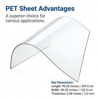 PET Stencil Sheet for Crafts, Blank Templates for Art, Polyester Film for DIY Projects, Transparent Blank Templates DIY