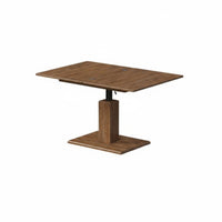 Adjustable Height Rolling Table Movable with casters Household Furniture Space-Saving Foldable surface for Living Room, Bedroom