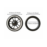 Wear-Resistant Baby Stroller Replacement Wheel Quiet Bearing Baby Carriage Wheel Accessory