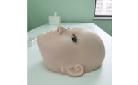 Eyelash Extension Practice Head Soft Gel Eyelash Extension Mannequin Skin-Tone