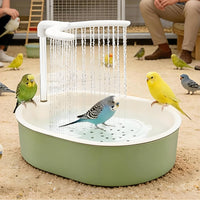 Circulating Bird Shower Large Capacity Automatic Bird Bath