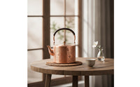 Tea Kettle with Wrapped Handle Traditional Teapot Decorative for Collectors
