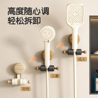 Vintage Style Shower Head Holder with Adjustable Suction Mount