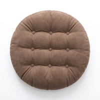 Large Floor Cushion Home Decor, Tufted Breathable Cushion for Floor Seating, Round Floor Pillow Apartment Dweller, Meditation