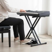 Quiet Operation Digital Piano Three-Pedal Board Quick Rebound Triple Pedal Unit Long-Lasting Metal Pedals Musical Instrument Accessory for Stage Performance