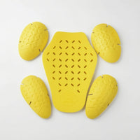 5 Pieces Ventilated Motorcycle Protective Gear Set Breathable Back Protective Gear Pad Ergonomic Safety Gear Comfortable for Commuters