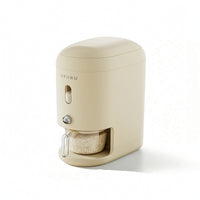 Rice Dispenser Press-Style Rice Container with Window Transparent for Kitchen