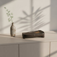Tray with Legs Matte Foot Tray Compact for Entryway