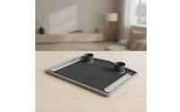 Mobility Aid Tray with Cup Holders Foldable Design Folding Mobility Aid Tray